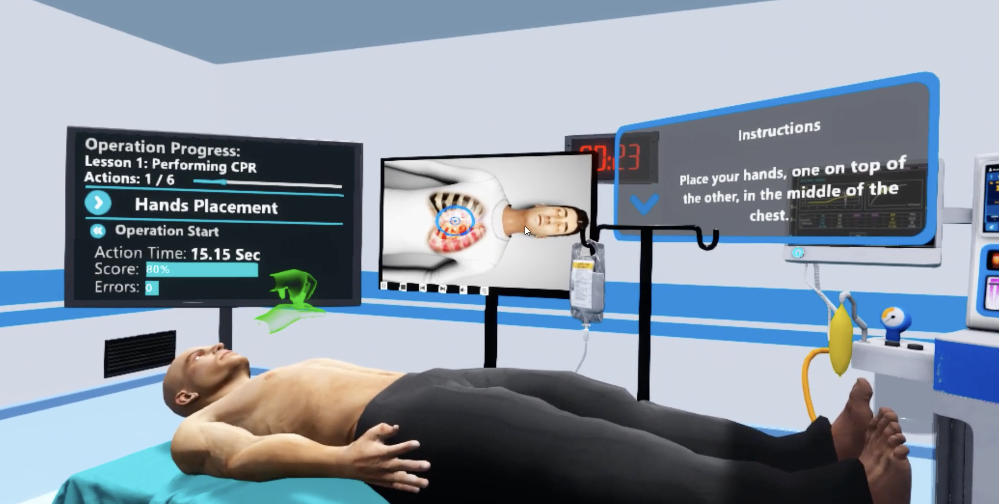 Medical VR – CRP Training